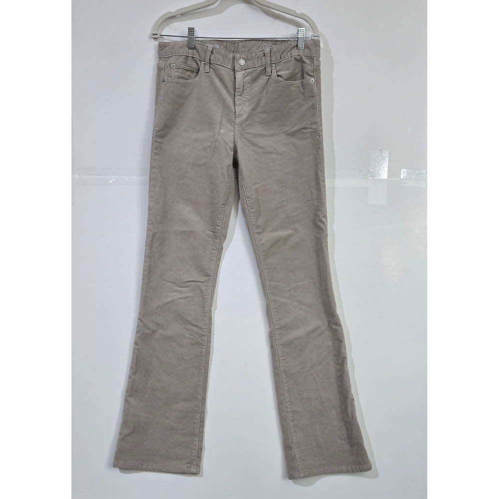 Gap Perfect Boot Corduroy Pants 29 Academia Preppy Minimalist Western Neutral